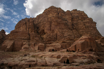 Tombs in Petra, Jordan