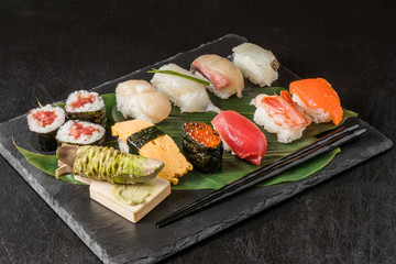 本格握り寿司　 Japanese gourmet genuine finger sushi