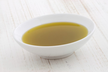 Fresh olive oil