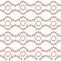 Womens day seamless pattern