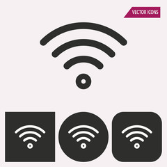 Wi-Fi - vector icon.