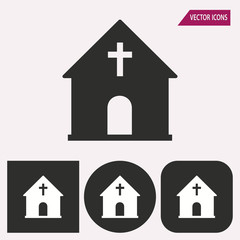 Hospital - vector icon.