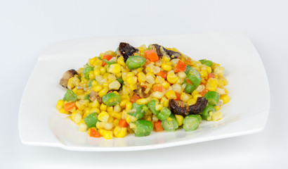 Fried corn