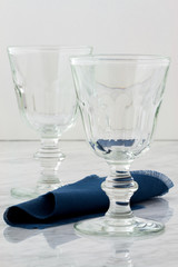 crystal glasses