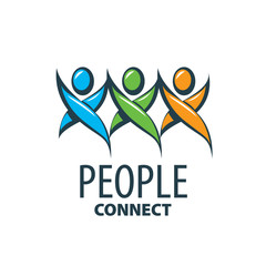 vector logo people
