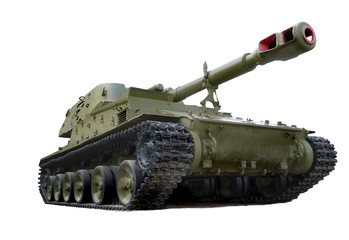 Soviet self-propelled howitzer