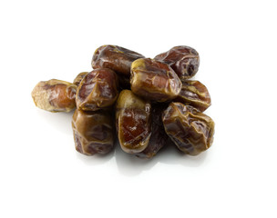 Date Palm On a white background.