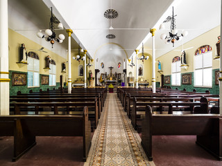 Curacao, Basilica Santa Ana, Alley District, Willemstad,  Curacao, kleine Antillen, ehemalige niederländische Antillen, Karibik