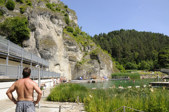 felsenbad bei pottenstein