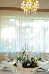 Wedding restaurant decor