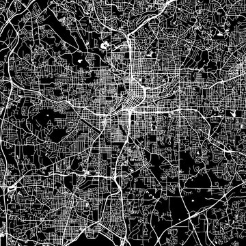 Atlanta Vector Map