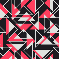 Obraz premium Abstraction, composed of different triangles