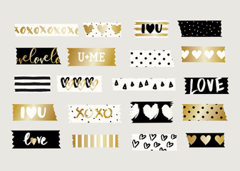 Washi Tape Strips Collection