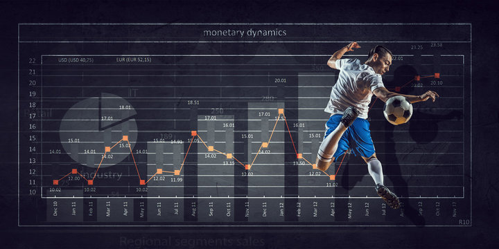 Football Game Statistics . Mixed Media . Mixed Media