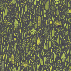 Floral seamless pattern.