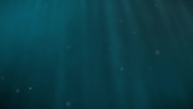 Loop Blasen steigen im Wasser auf abstrakter Hintergrund