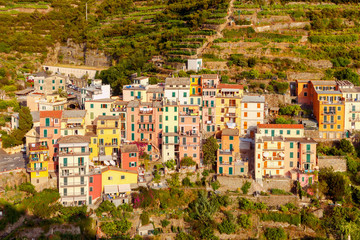 Manarola. Village on the rock.