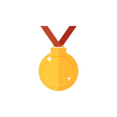 Golden medal icon