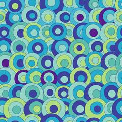 abstract seamless pattern with colorful circles