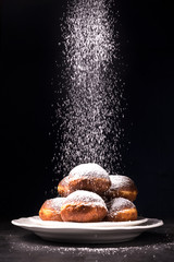 sweet doughnuts - obrazy, fototapety, plakaty