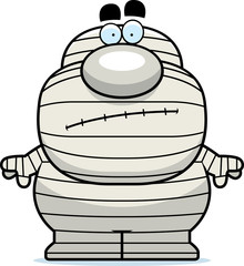 Cartoon Mummy Bored