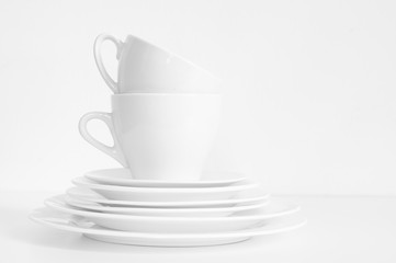 White still life