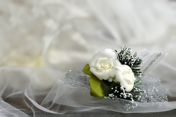 Wedding accessories - obrazy, fototapety, plakaty