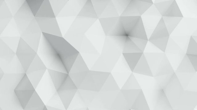White seamless animated background loop