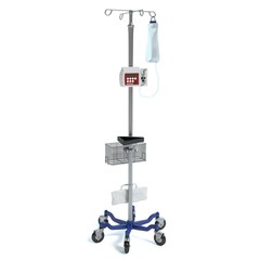 3d illustration of an IV stand