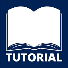 Tutorial simple icon - vector Illustration