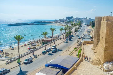 Foto op Plexiglas Tunesië The coastline of Monastir