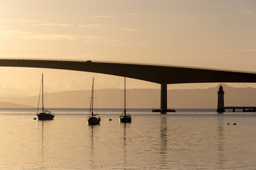 Obraz premium Bridge of Isle of Skye