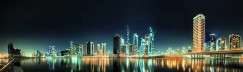 Foto op Canvas Zakelijke baai van Dubai, VAE © boule1301