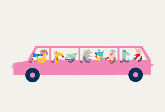 Pink Car