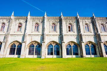 National Museum of Archeology (Museu Nacional de Arqueologia) in the Belem District, Lisbon, Portugal. Integrated in the Jeronimos Monastery