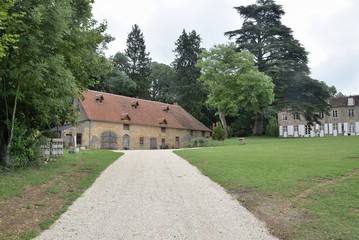 Fototapeta na wymiar Château de Mongoublin 