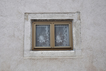 a window of an ancient building