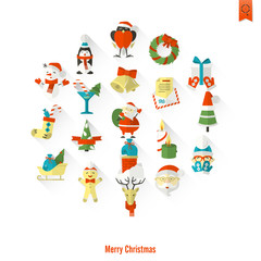 Christmas and Winter Icons Collection