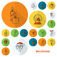 Christmas and Winter Icons Collection