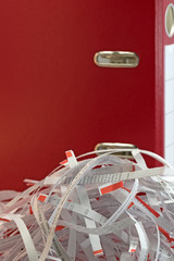 Schreddern, Aktenordner, Dokumente