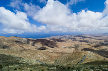 Fototapeta premium Morro Verlosa – landmark on Fuerteventura Canary Islands –&nbsp;