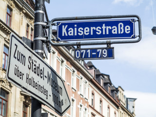 street name Kaiserstrasse