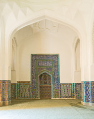 The mosque interior