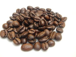 small heap of coffee beans