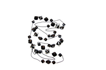 Beads. isolated on white.