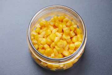 corn in a jar