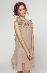 Beautiful female model