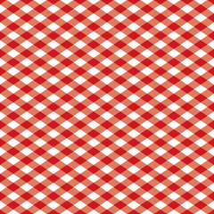 Gingham Pattern in Red