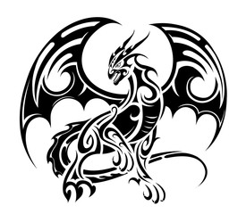 Dragon tattoo design