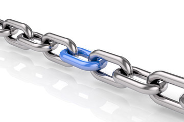 Obraz premium Kette / 3d / Metall